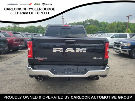 2025 RAM Ram 1500 RAM 1500 LARAMIE CREW CAB 4X4 5'7' BOX in Tupelo, TN - Carlock Auto Group